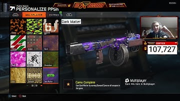 WE GOT DARK MATTER ON THE PPSH  IN BLACK OPS 3! #FusionArmy
