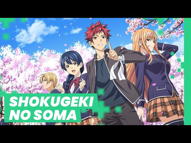 Animes Shonen - Oi pessoal, hj vou escrever sobre um anime do ano de 2015  que alguns de vcs já devem conhecer, seu nome é Shokugeki no Souma ou Food  Wars, como