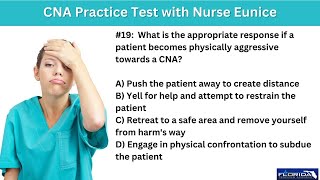 2024 CNA Practice Exam Questions with Nurse Eunice
