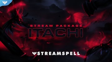 Itachi | Stream Overlay | By Streamspell