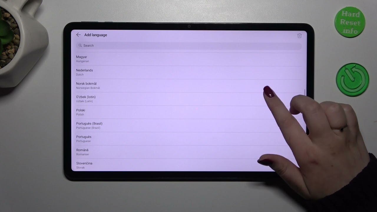 How to Change System Langauge on HONOR Pad 8