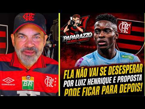 FLAMENGO NÃO DESISTIU DE LUIZ HENRIQUE, MAS NÃO TEM PRESSA E NÃO VAI PAGAR O QUE ELES QUEREM!