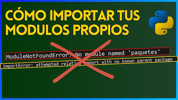 Cómo importar tus archivos propios de Python. #python #import