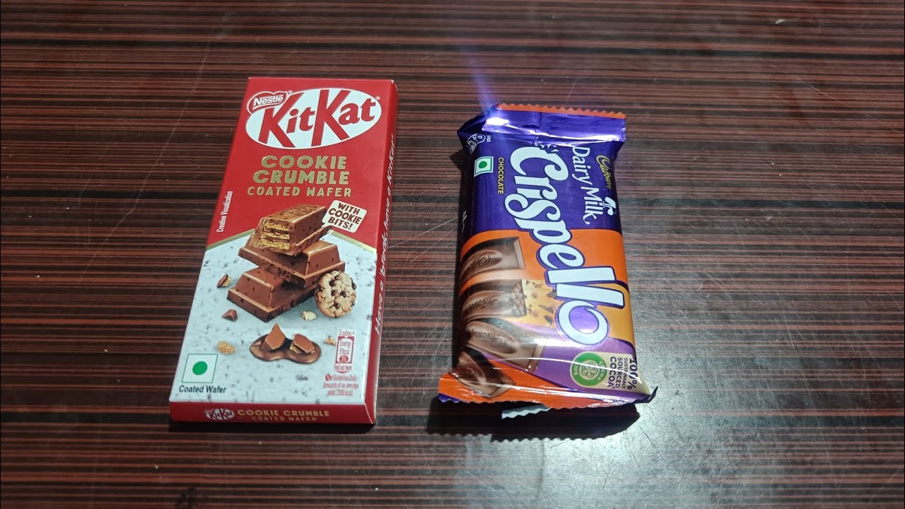 KitKat vs Crispello chocolate| Nestle chocolate| dairy milk Crispello| chocolate unboxing| @mkzfood