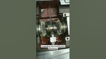 Longitudinal Auto Feed Direction Mechanism