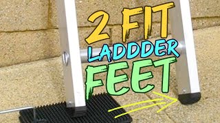 Werner Extension Ladder Replacement Feet || How to Fit Ladder Feet Trim2fit