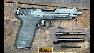 New S&W M&P 5.7x28 Pistol Review  :Tempo Rotating Barrel