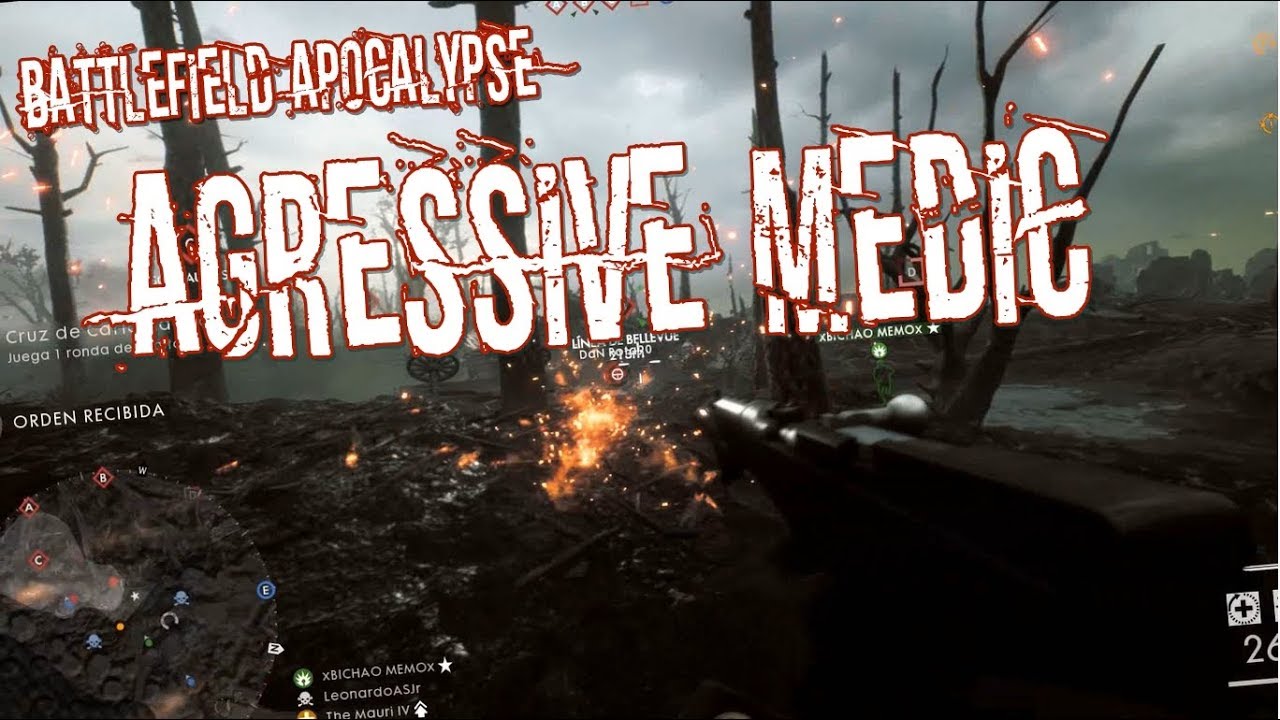 BATTLEFIELD 1 APOCALYPSE  - AGRESSIVE MEDIC