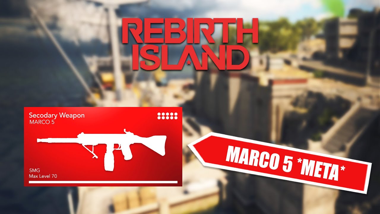 the MARCO 5 is the *BEST SMG* on Rebirth Island! 👑 (Best MARCO 5 Class Setup in Warzone)