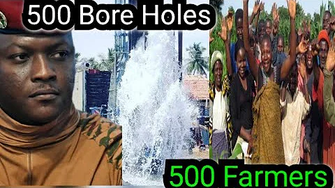 Ibrahim Traoré Water Revolution for 500 Burkinabè Farmers