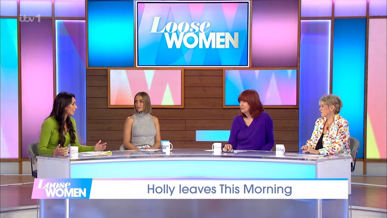 Loose Women - Holly Leaves This Morning & Intro - 11/10/2023 at 12:30pm ...
