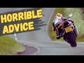 How to spot bad riding advice