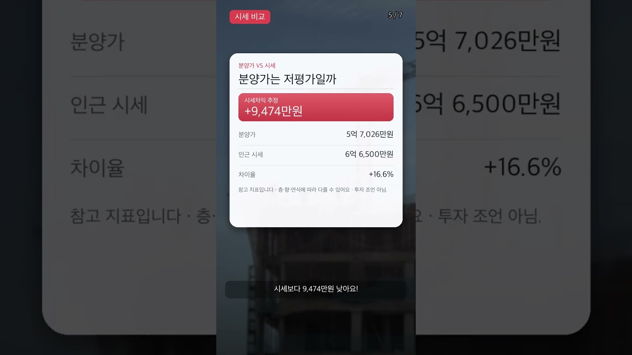 [경기] 시흥거모지구 S-1블록 공공분양(본청약) 공고 | 전용 85㎡ (26평) 5억 7,026만원 | 인근 시세 대비 9,474만원 낮음