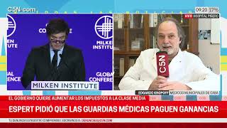 Espert Pidió Que Los Médicos Paguen Ganancias: Mano A Mano Con El Dr.  Gererdo Knopoff