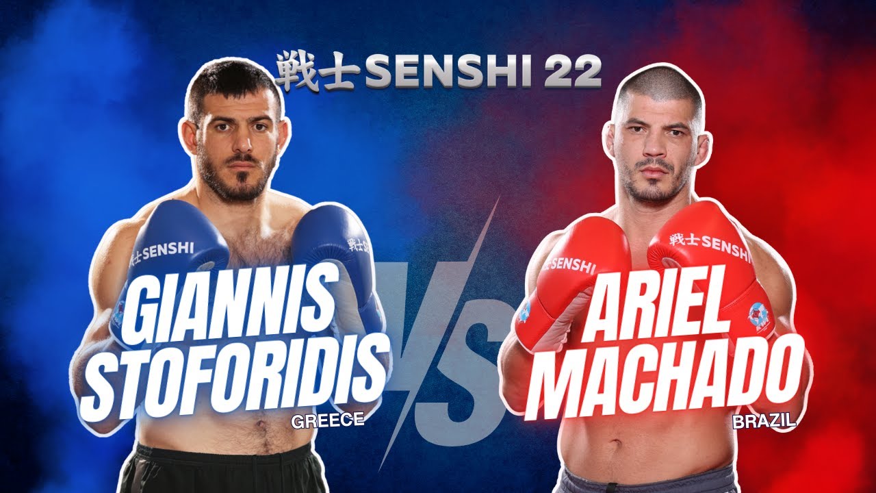 SENSHI 22:  F.10 GIANNIS STOFORIDIS vs ARIEL MACHADO
