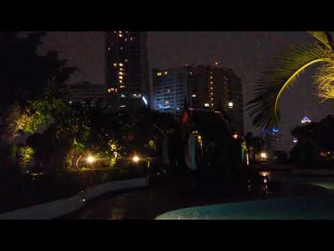 Thuderstorm in Bangkok Thailand Hotel Windsor Suites