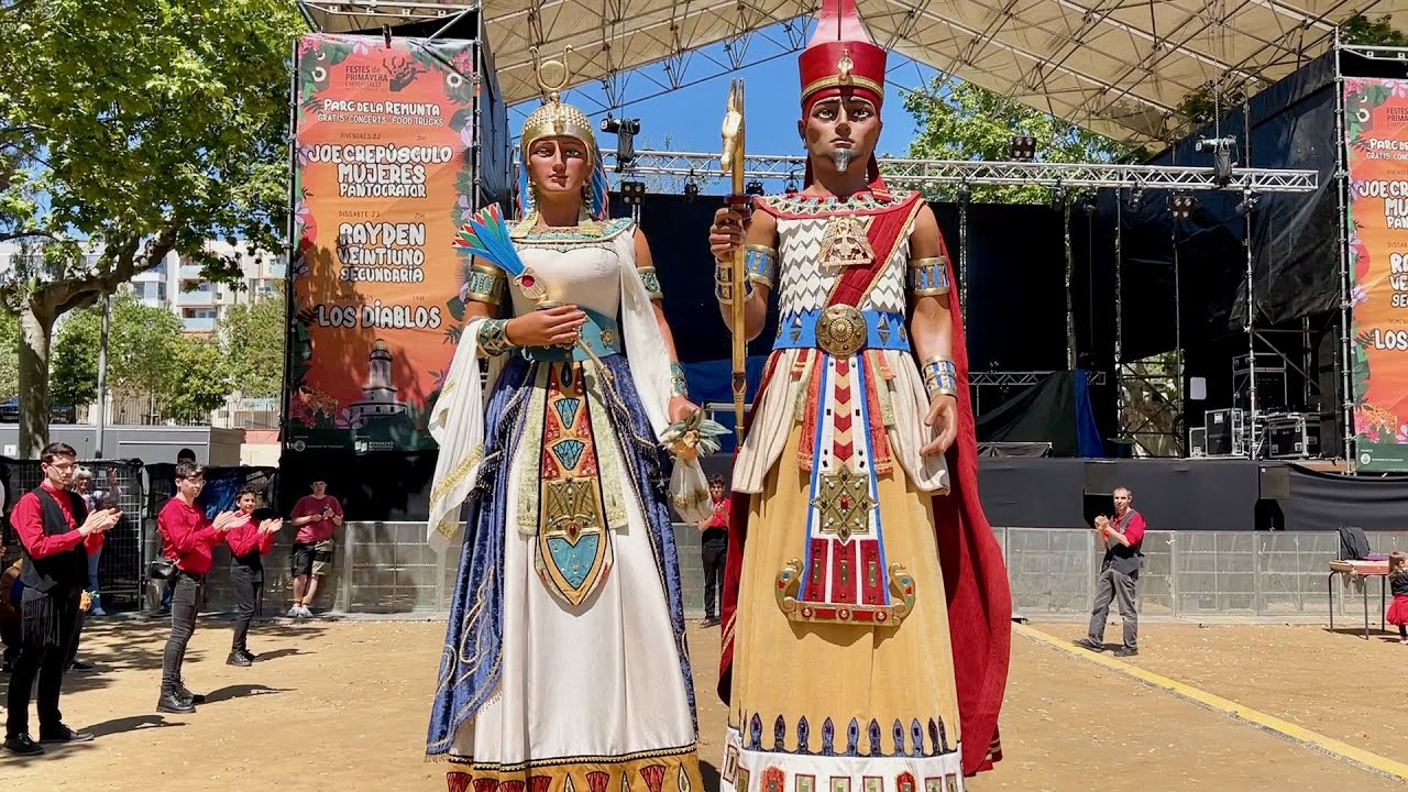 Ballades 31a Trobada de Gegants de l'Hospitalet de Llobregat (Festes de Primavera 2022)