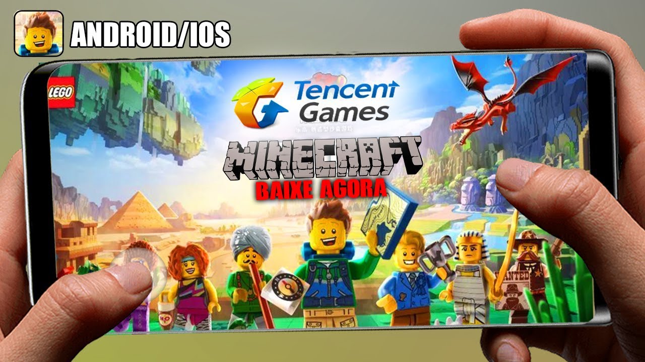 Lego - Minecraft para CELULAR LANÇAMENTO E DOWNLOAD - Lego Cube