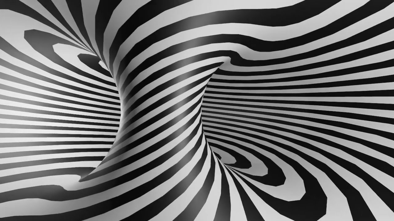 Spinning Lines Abstract Shape Formations _WARNING_Hypnotic (30 seconds