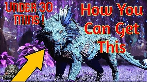 The BEST Way To Tame A Shadowmane In Ark Genesis Part 2