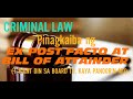 Criminal law book 1  4 ex post facto and bill of attainder