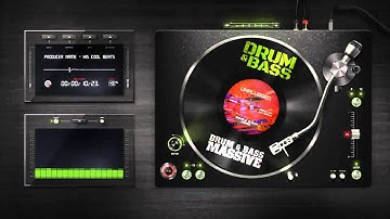 Audio React DJ Turntable Music Visualizer After Effects Template