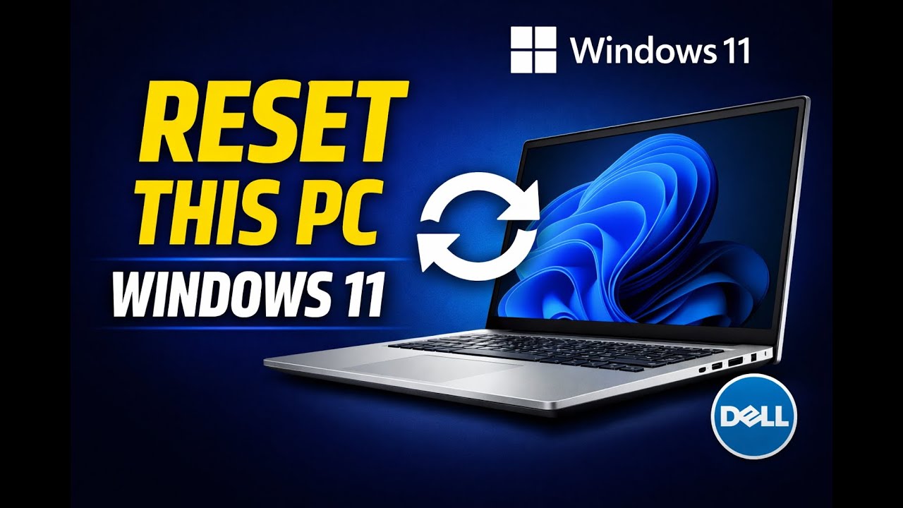 How to Reset Windows 11 | Factory Reset Dell Inspiron 5418 (Step-by-Step)