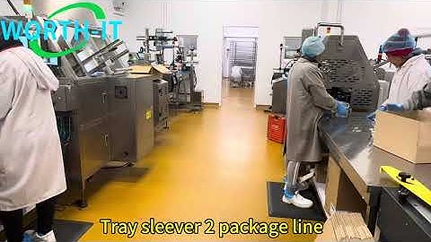 Two Trav sleever package lines working in client