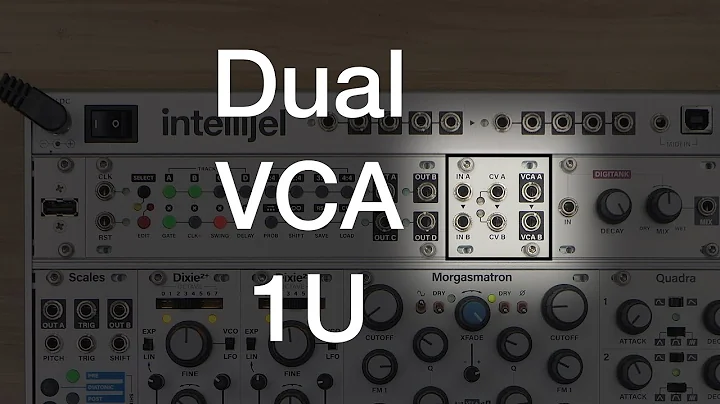 Dual VCA 1U