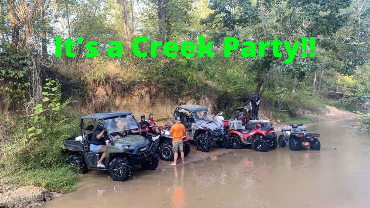 Party at the Creek!! Testing the Lucky 7 Radiator Relocate! - YouTube