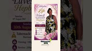 Vercil Hepburn Funeral Announcement
