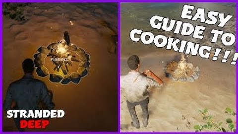STRANDED DEEP- Easy guide to cooking!-PS4/PS5