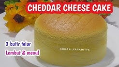 Resep Cheddar Cheese Cake (Bolu Keju) Menul dan Nagih No skip Putih Telur - Durasi: 14.59. 