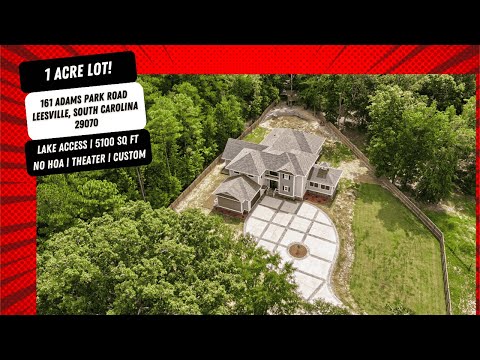161 Adams Park Road, Leesville, SC home video tour