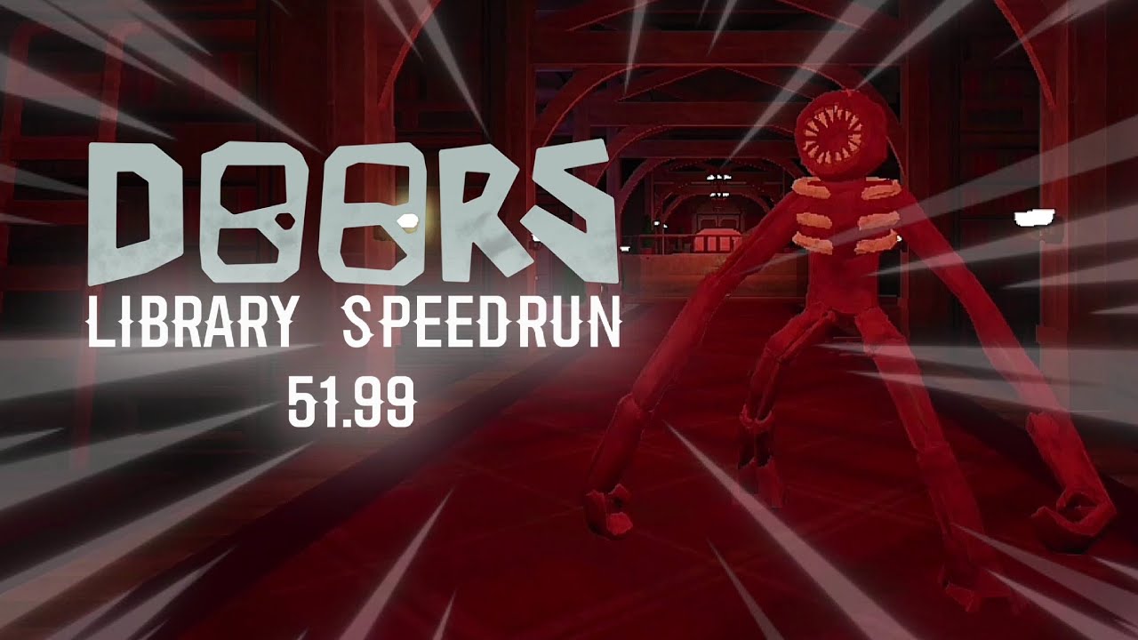 DOORS || Library Speedrun [51.99] - YouTube