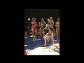 Ring girl turns a fall into a twerk in West Virginia contest