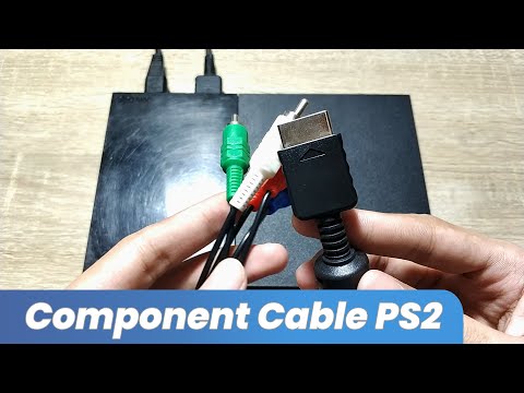 How to Use Component Cable | Playstation 2 Tutorial (PS2)