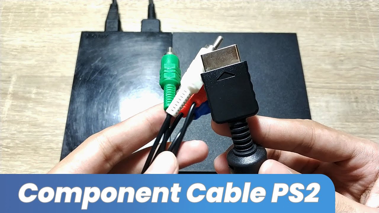 kombination skrive et brev Efterår How to Use Component Cable | Playstation 2 Tutorial (PS2) - YouTube