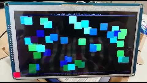 Teensy 3.6 + 7" TFT Display  SSD1963 + UTFT