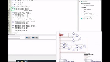 Coding circuit in Verilog & simulating with ModelSim & Quartus Prime | lab 10 | Intro. to Logic Des.