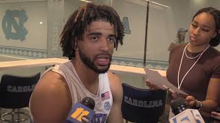 UNC RJ Davis Post-FSU Press Conference | Inside Carolina Interviews