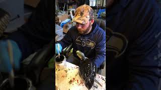 Famous Harlequin Duck decoy Flocking part 1 Profile