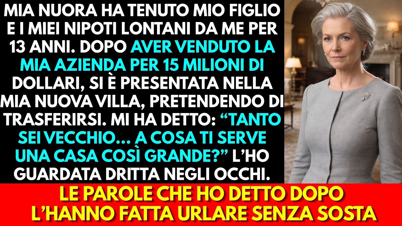 Il giorno in cui mi hanno chiamata in tribunale, ho sentito la voce di mia nuora dall’altra parte dell’aula: “Dov’eri quando avevano bisogno di te?” Sono rimasta in silenzio. Ma quando è arrivato...