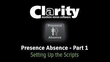 Clarity Machine Vision Software - The Presence/Absence Plug-In - Part 1