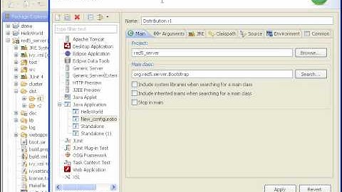 16- Run Red5 Distribution in Eclipse