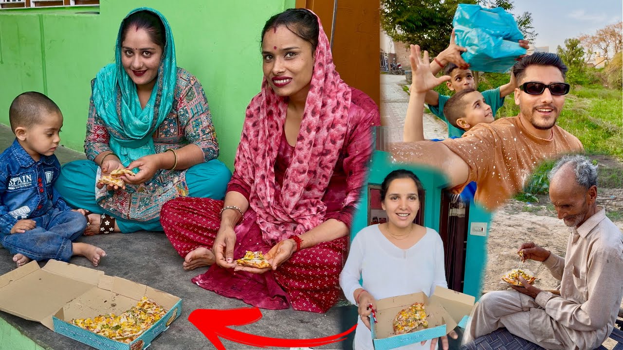 Sabhi Ke liye pizza party 🥰