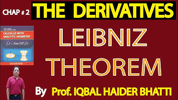 Ch# 2| Derivatives | LEIBNIZ THEOREM | Calculus by SM Yusuf Lec 10 in Hindi and urdu