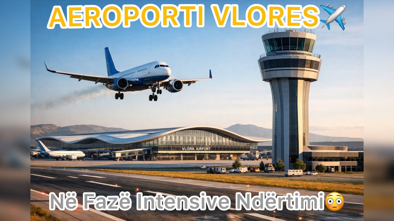 Aeroporti i Vlorës 2026 – Ecje në Baltë për Pamje Reale nga Terminali ✈️ Ja Çfarë Fshehin Punimet… 😮