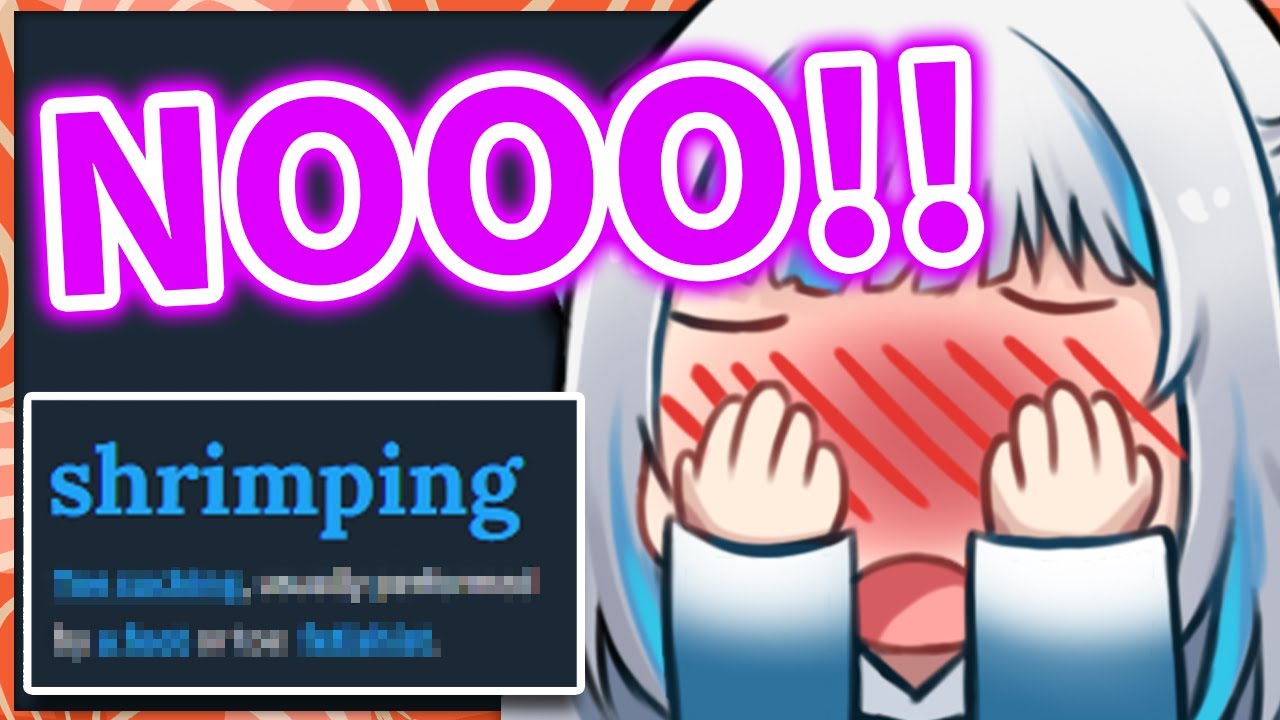 Gura found a New YABAI Word 【Gawr Gura / HololiveEN】