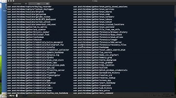 Metasploit Demo Meeting 2019-10-08
